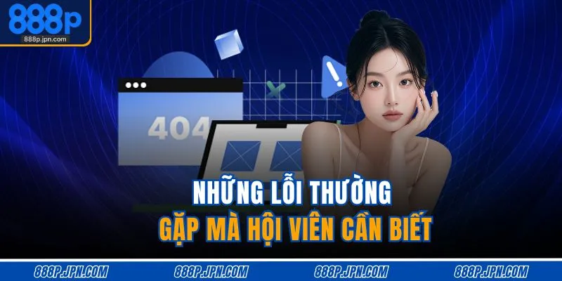Những lỗi thường gặp mà hội viên cần biết
